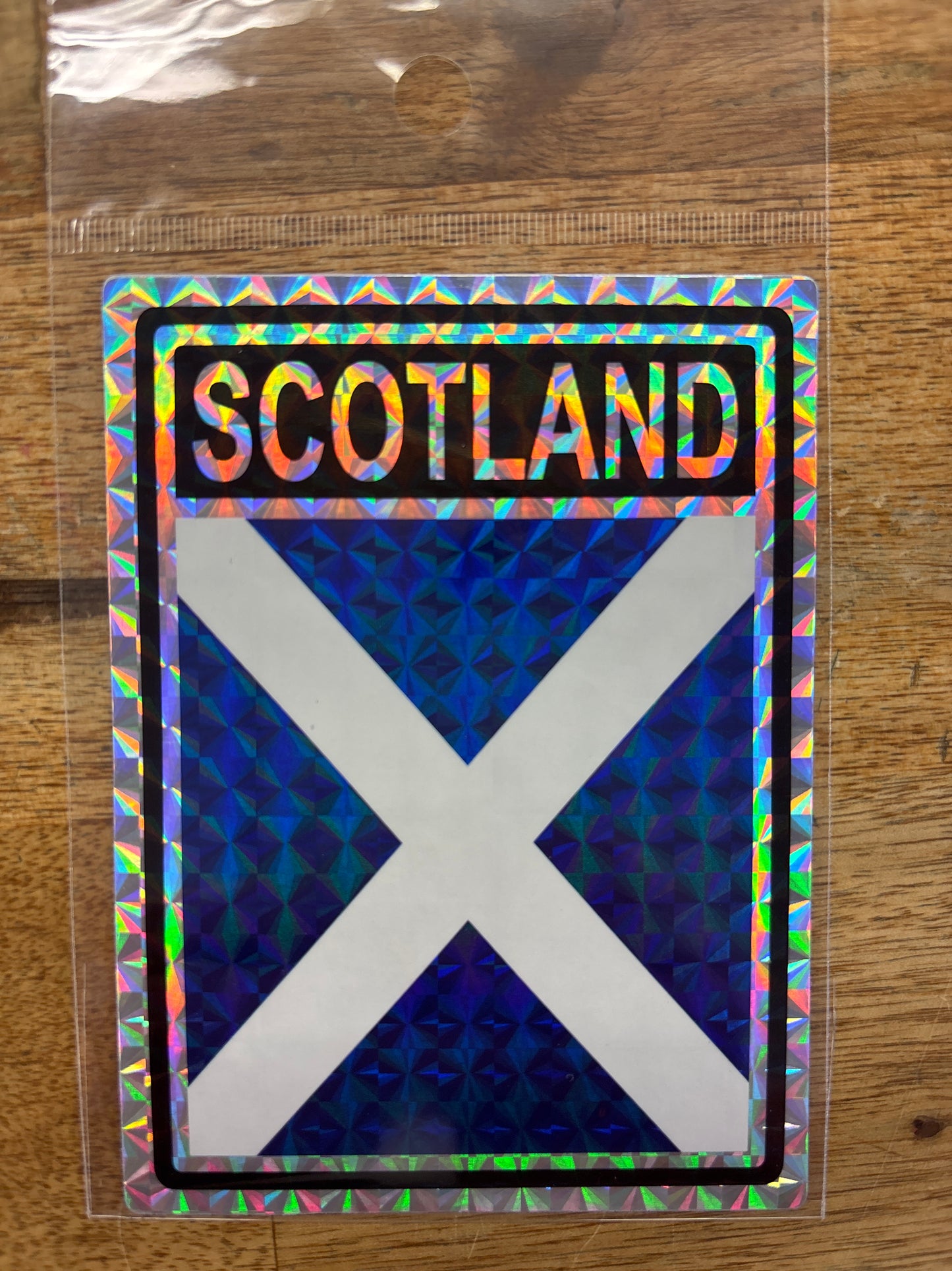 Scotland Square Sticker