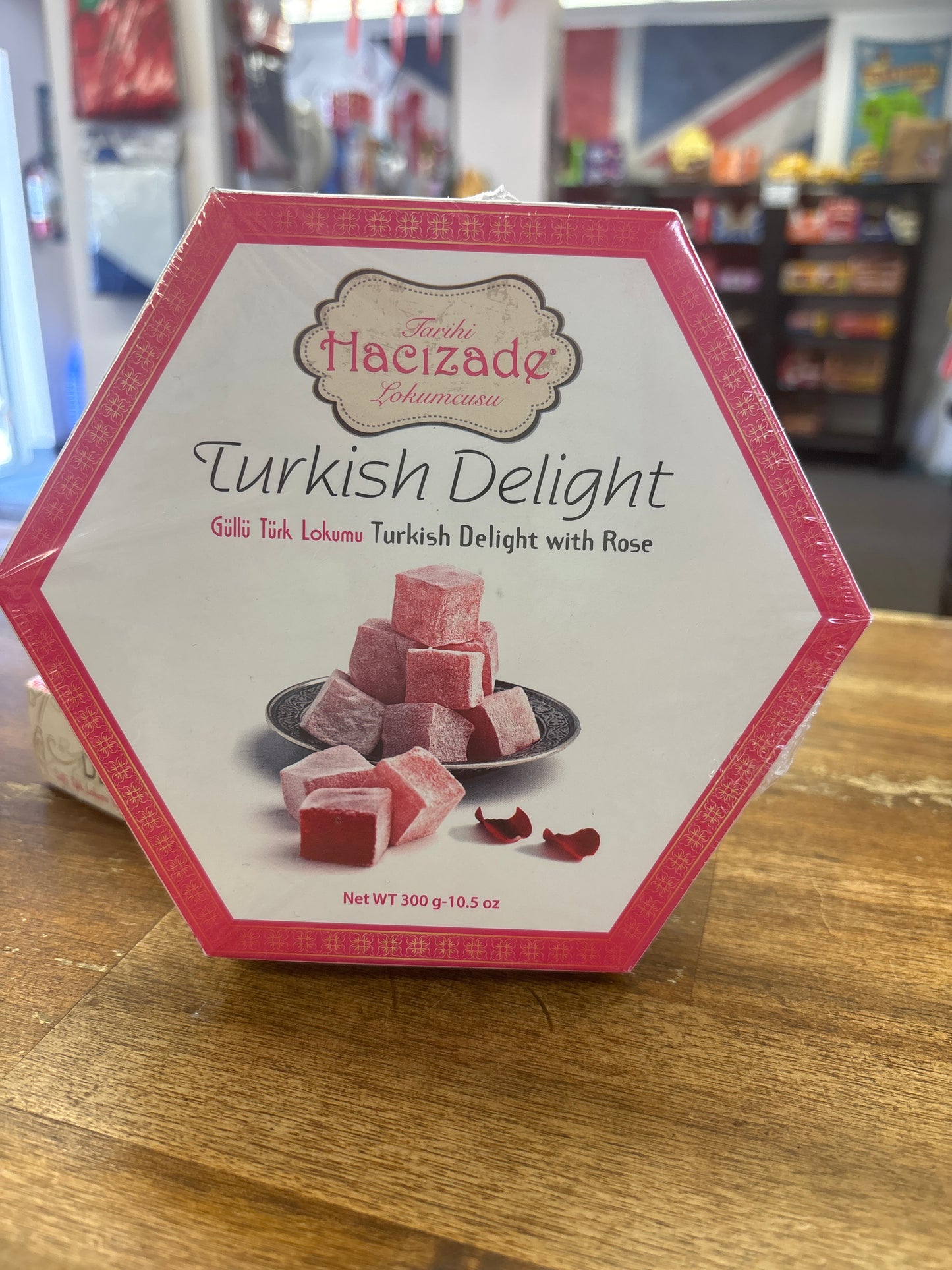 Hacizade Turkish Delight - Rose 300g