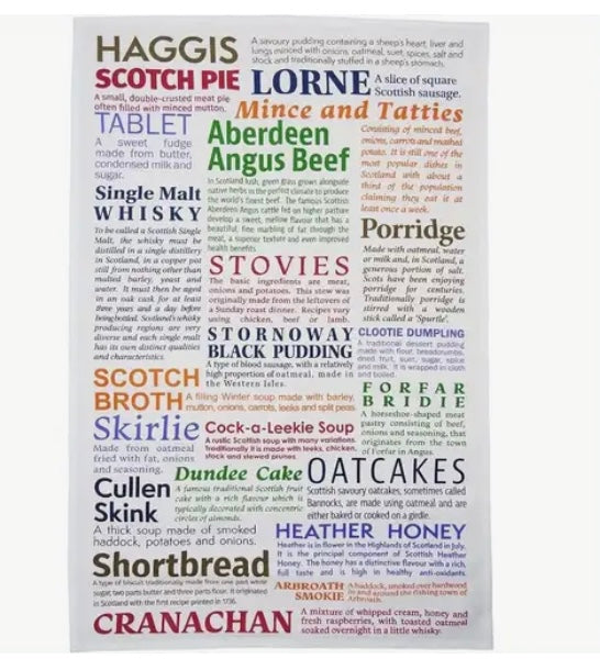 Scottish Heritage Tea Towel
