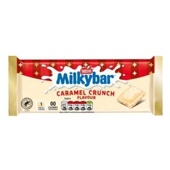 Milkybar Caramel Crunch Christmas Block