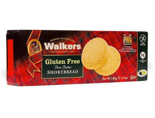 Walkers Gluten Free Shortbread 140g