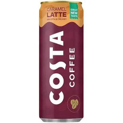 Costa Coffee Caramel Latte Can 250ml
