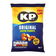 KP Original Salted Peanuts 65g (BBD 07/12/24)