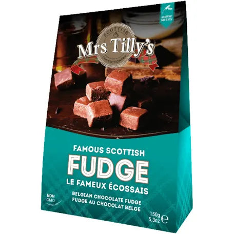 Mrs. Tilly’s Belgian Chocolate Fudge 150 g