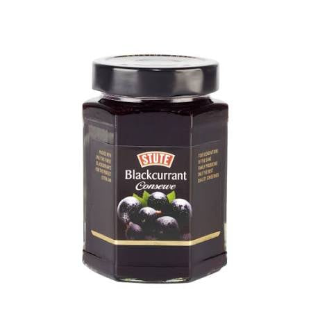 Stute Blackcurrant Conserve Extra Jam 340g