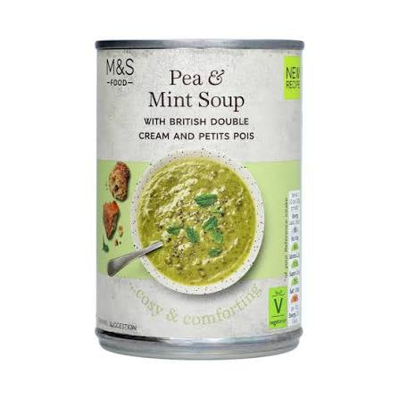 M&S Pea & Mint Soup