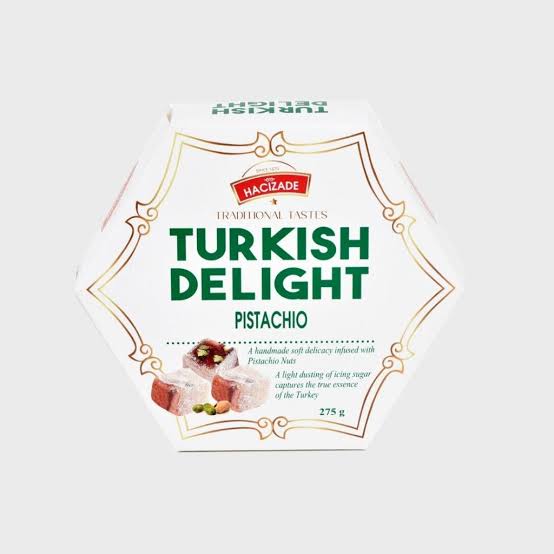 Hacizade Turkish Delight, Pistachio 300g