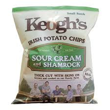 Keogh’s Shamrock & Sour Cream Crisps 45g
