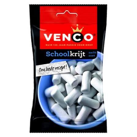 Venco School Chalk Liquorice 120g