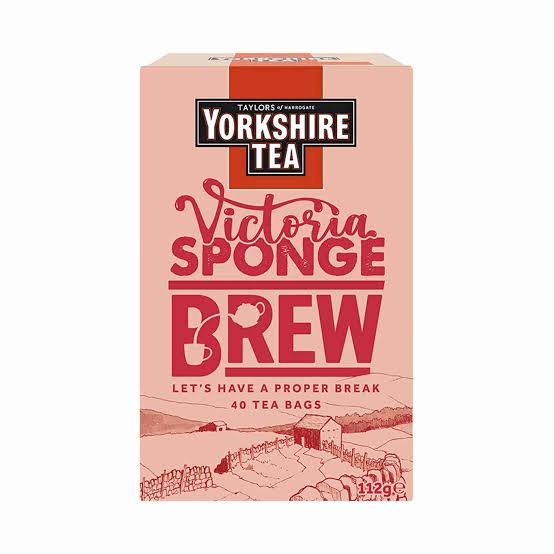 Victoria Sponge Brew Yorkshire Tea 40 bags