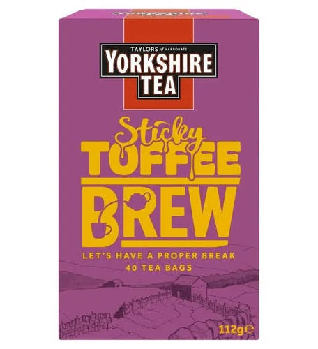 Sticky Toffee Brew Yorkshire Tea 40 bags