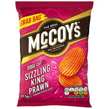 McCoys Sizzling King Prawn 45g