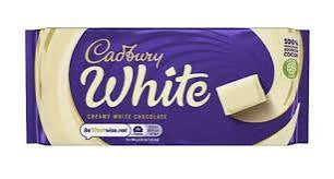 Cadbury white chocolate 90g