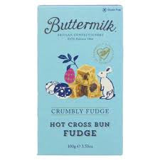 Buttermilk Hot Cross Bun Fudge 100g