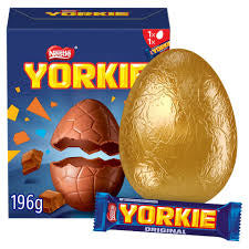 Yorkie Milk Chocolate Egg 196g