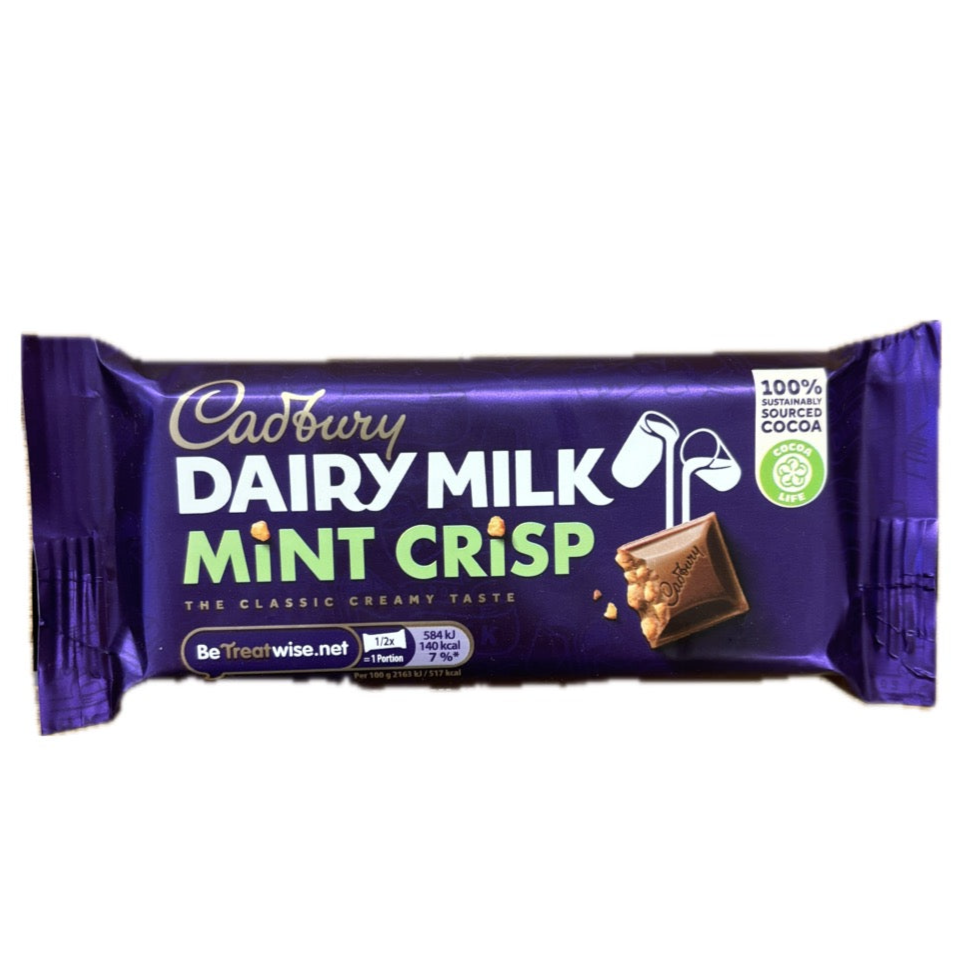 Cadbury Mint Crisp 54g Irish