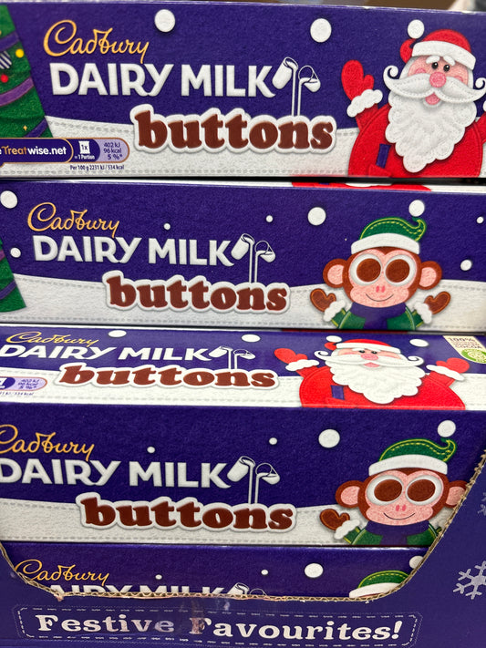 Cadbury dairy milk buttons tube 72 g