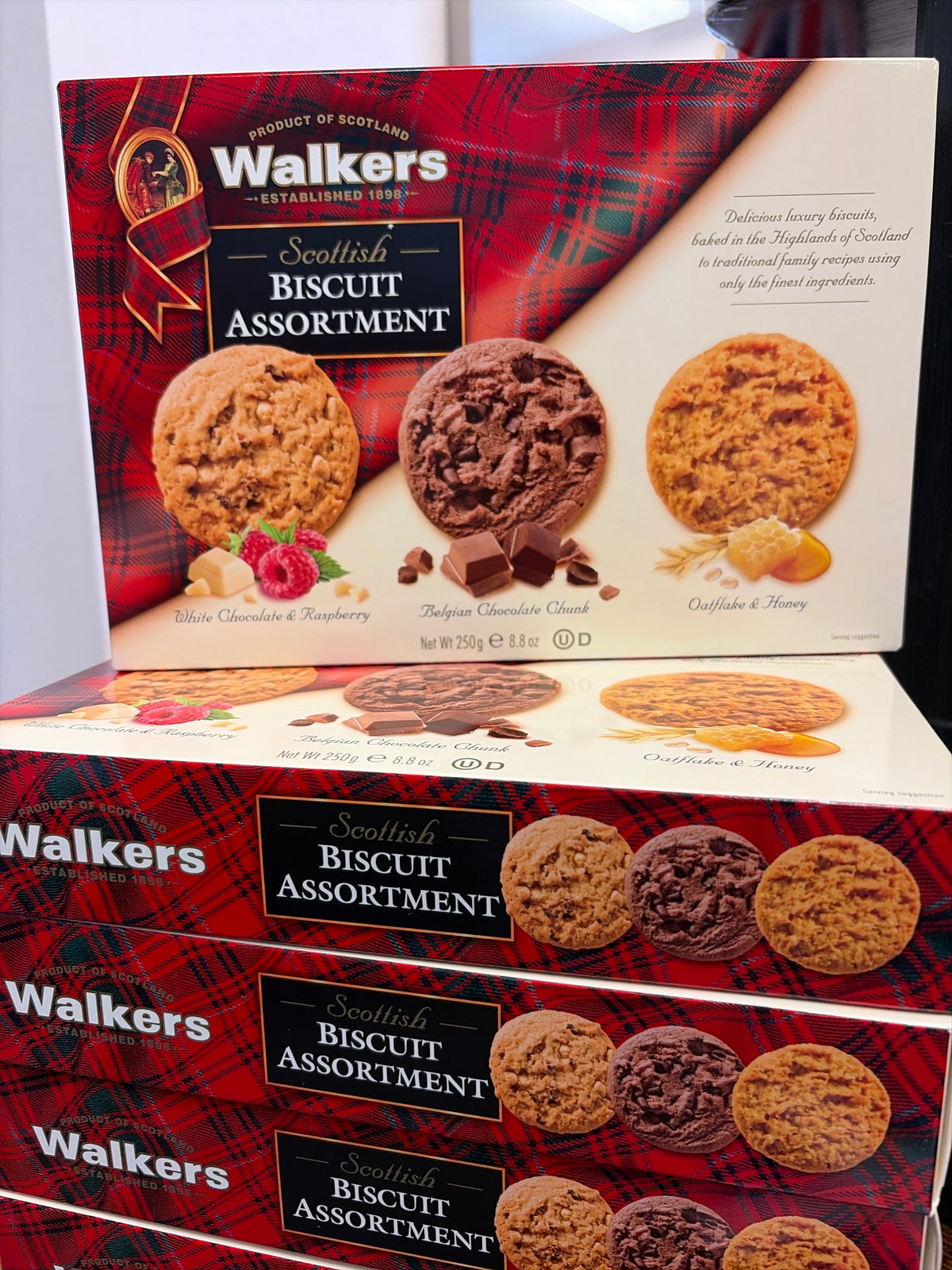 Walkers Shortbread Assorted Biscuits 250g