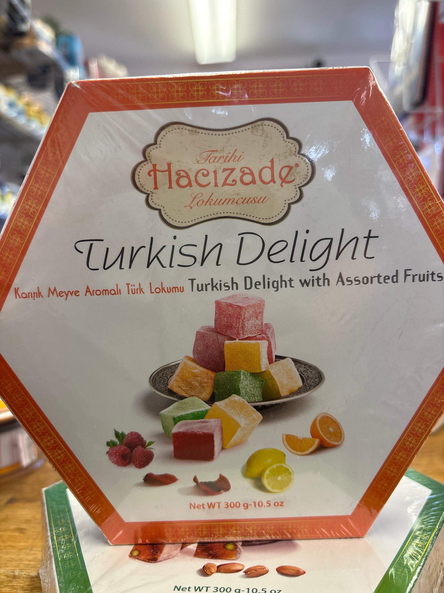 Hacizade Turkish Delight - Assorted Fruits 300g