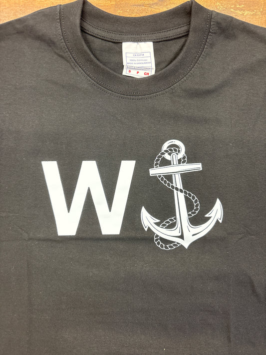 Wanker T-Shirt, Black size Large