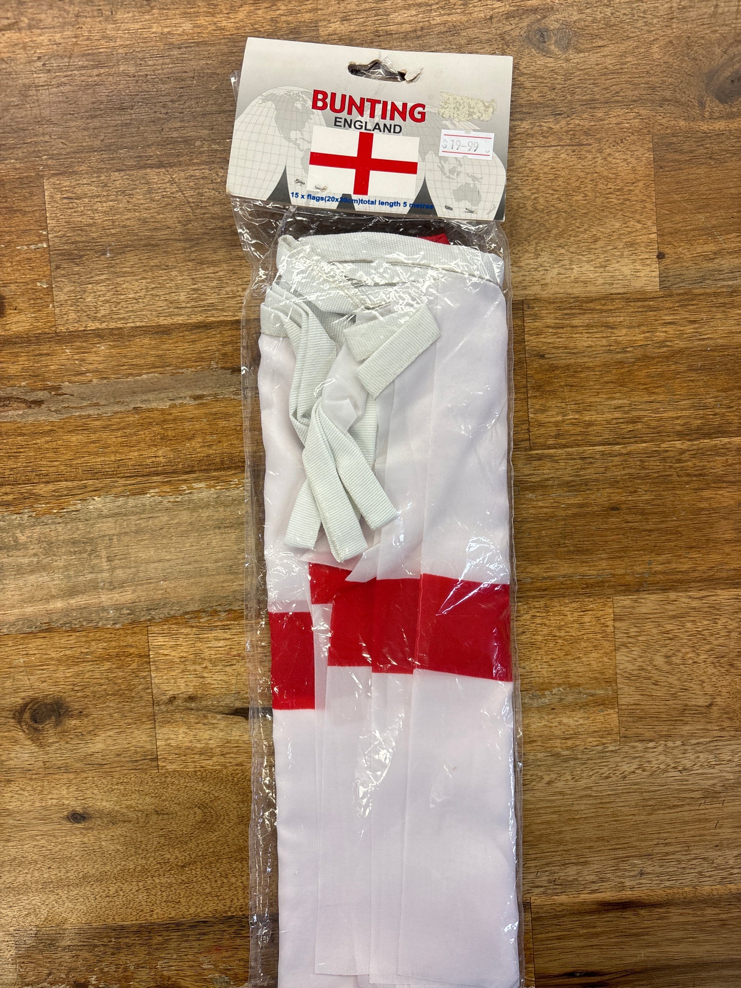 England Bunting 5 metres