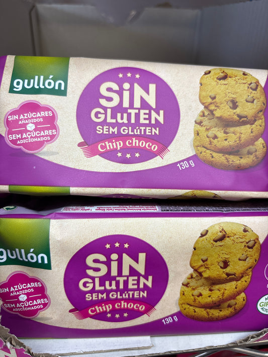 Gullon Gluten Free cookies with chocolate chips 200g