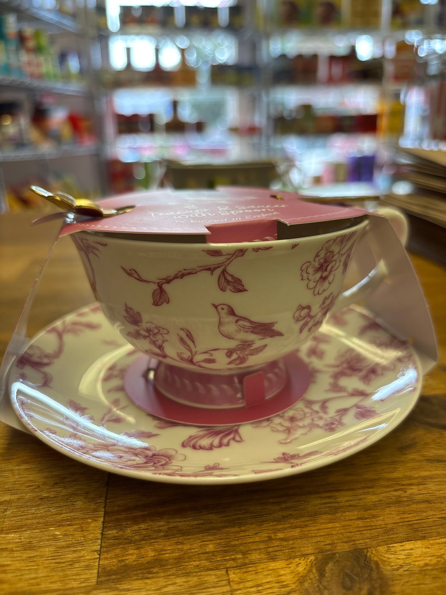 Teacup & Saucer with Spoon
