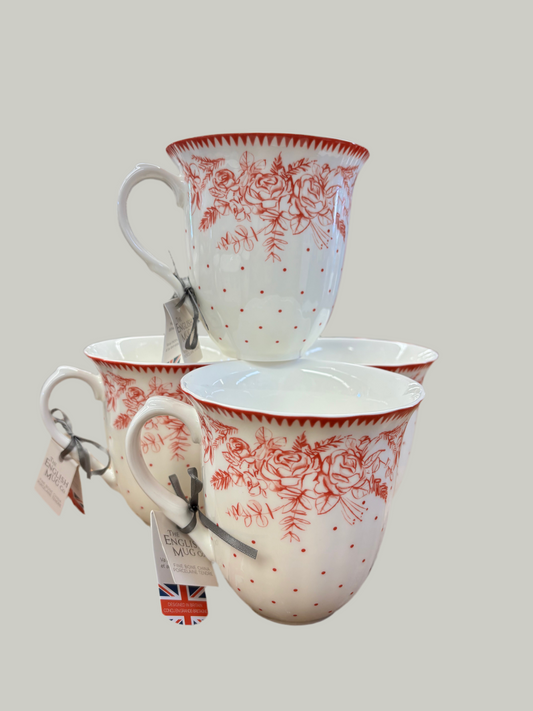 Tea Mug in Red