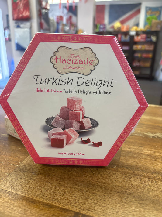 Hacizade Turkish Delight - Rose 300g