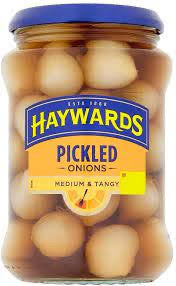 Hayward’s Pickled Onions Medium & Tangy 375ml