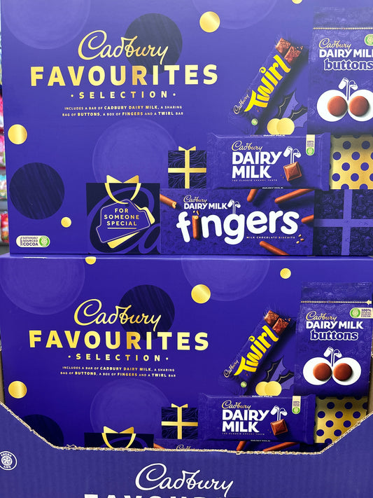Cadbury Favourites Selection Box 370g