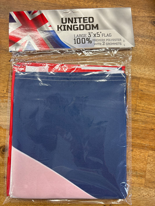 Union Jack Flag 3’x5’