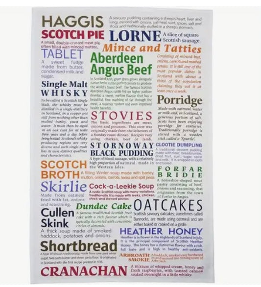 Scottish Heritage Tea Towel