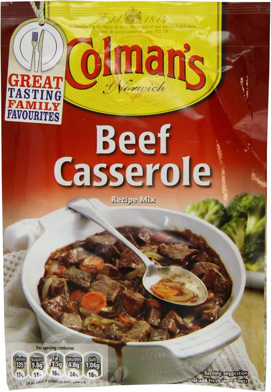 Colman’s beef casserole mix (BBD09/24)