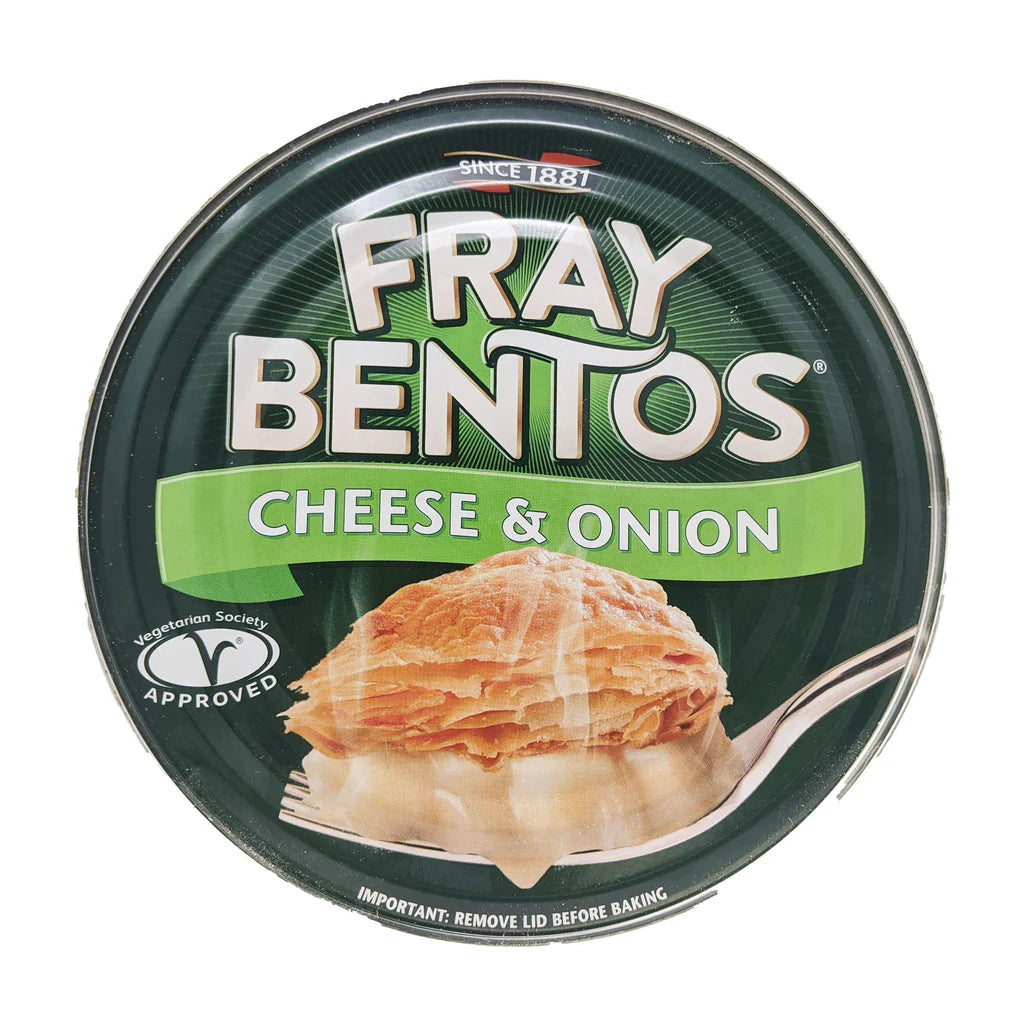 Fray Bentos cheese and onion pie