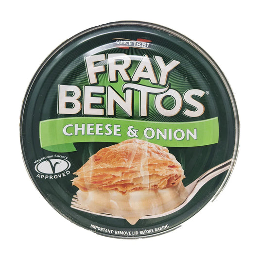 Fray Bentos cheese and onion pie
