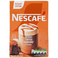 Nescafé Sticky Toffee pudding latte