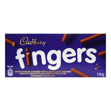 Cadbury dairy milk fingers 114g