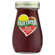 Hartleys strawberry jam, 340 g (BBD 12/24)