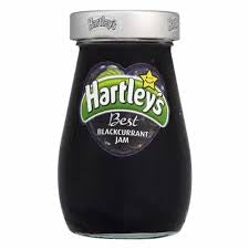Hartleys black currant jam, 340 g