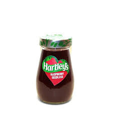 Hartleys raspberry seedless jam 340g