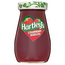 Hartleys strawberry seedless jam 300g (BBD 03/25)