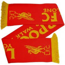 Liverpool football club scarf