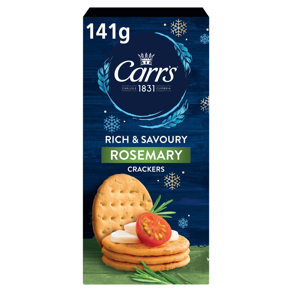 Carrs Rosemary Crackers 141g