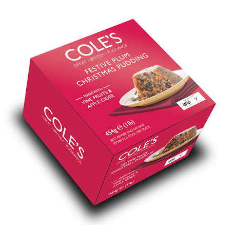 ￼Coles Festive Plum Pudding 454g