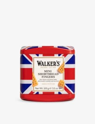 Walkers Shortbread Mini Finger Tin - Union Jack 100g