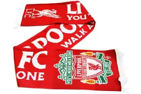 Liverpool football club scarf