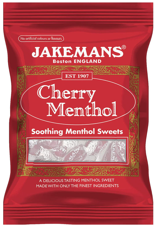 Jakemans cherry menthol lozenges