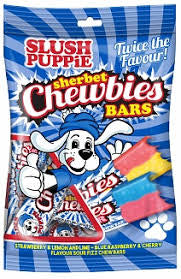 Slush Puppie Sherbet Chewbies Bars