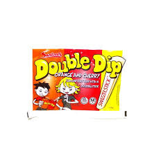 Swizzle, double dip, orange, and cherry